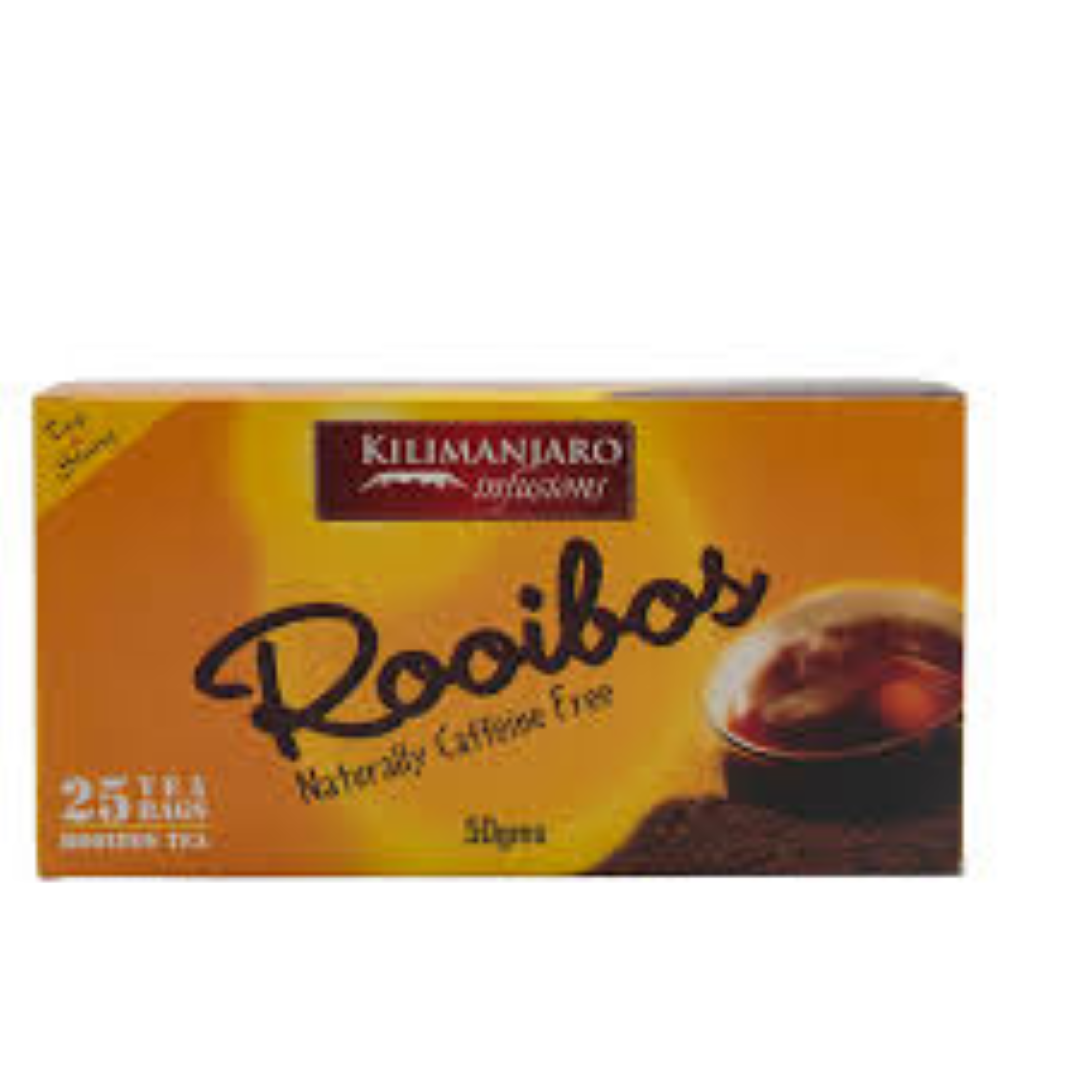 KILIMANJARO ROOIBOS T/BAGS 50GM
